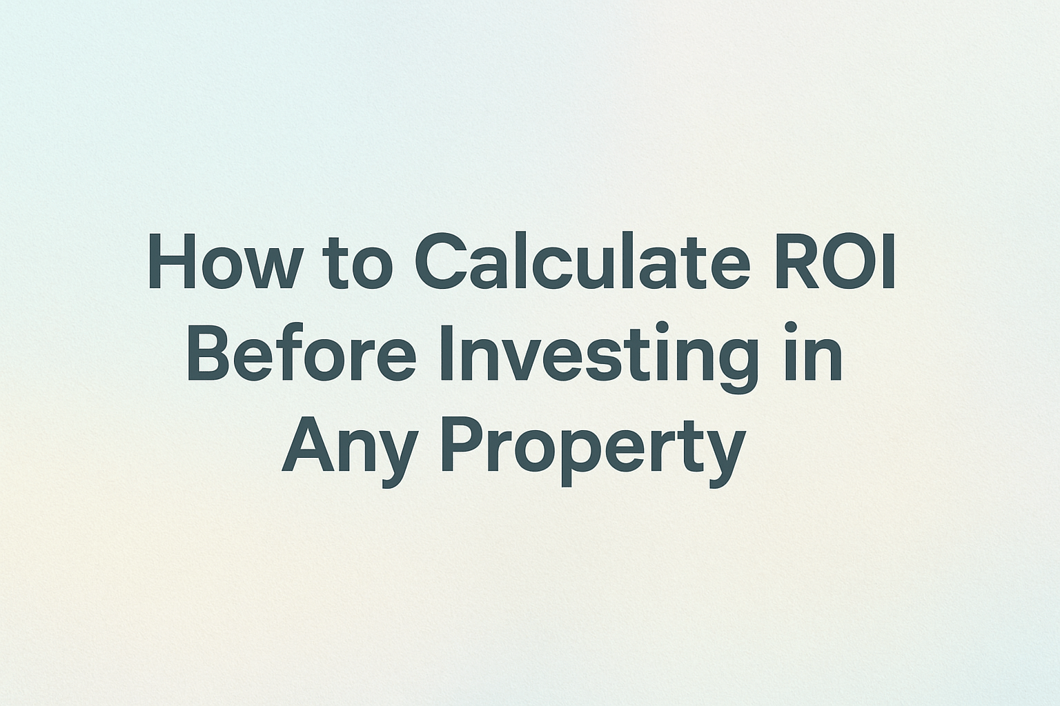 Investment & Finance